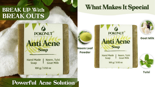 Pokonut Anti Acne Soap