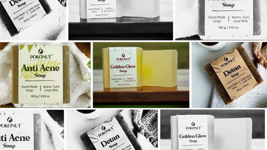 Herbal artisanal handmade soaps for dry skin types  