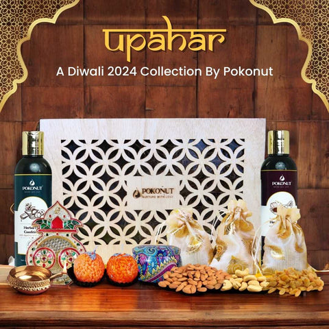 POKONUT Diwali Upahar Box – A Perfect Gift of Tradition and Wellness!