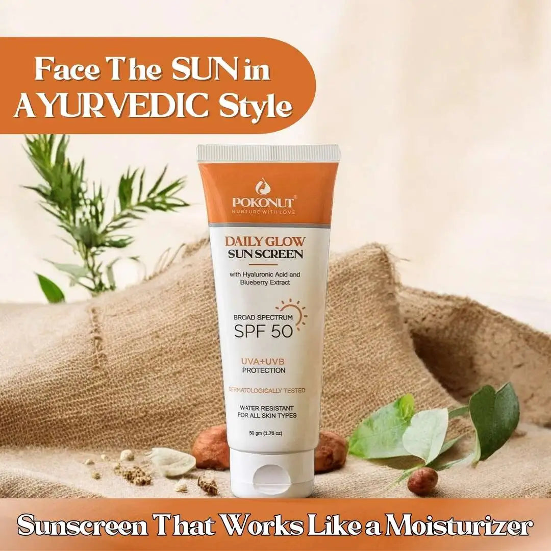 Natural Sunscreen SPF 50 with UVA+UVB protection