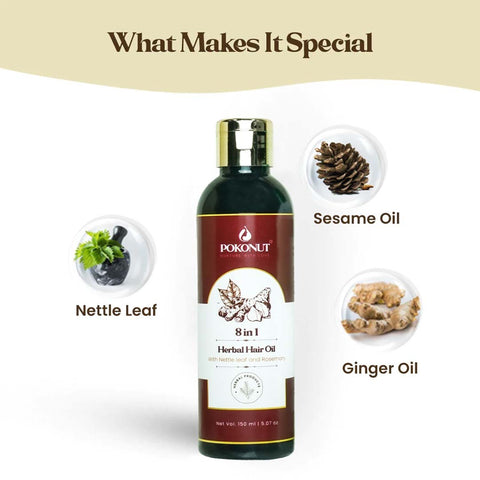 What makes it special 8-in-1 Herbal Hair Oil?