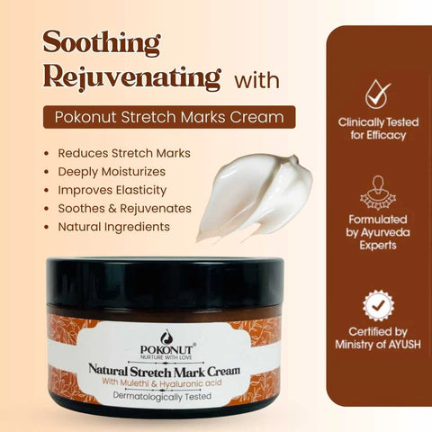 Pokonut Stretch Mark Cream